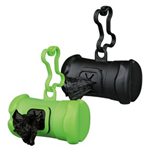 TRIXIE TX22846 DISTRIBUTORE DI SACCHETTI IGIENICI,IN PLASTICA,CON 1 ROTOLO DA 15PZ. TG.M
