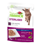 TRAINER NATURAL CAT BUSTA STERILIZZATO ANATRA GR 85