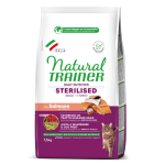 TRAINER NATURAL CAT STERILIZED SALMONE KG 1,5