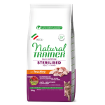 TRAINER NATURAL CAT STERILIZED TACCHINO KG 10