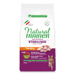 TRAINER NATURAL CAT STERILIZED TACCHINO KG 1,5