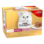 GOURMET GOLD MULTIPACK INTRECCI GR 85 PZ 24