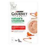 GOURMET GOLD NATURE'S CREATIONS EXQUISITE PUREE MANZO 5X10 GR