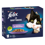 FELIX MULTIPACK GHIOTTONERIA MANZO-POLLO-SALMONE-TROTA PZ 12X GR 85