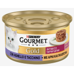 GOURMET GOLD DUETTI INTRECCI AGNELLO TACCHINO GR 85