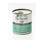 SCHESIR DOG POLLO CON SPINACI GR GR 285