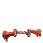 LEOPET NODO IN COTONE INTRECCIATO XXL MARRONE/GRIGIO/ARANCIONE 45 c