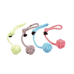 LEOPET PALLA IN CORDA CON MANIGLIA COLORI ASS. 35,5 CM