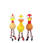 LEOPET GIOCATTOLO IN LATTICE ""SQUEAKY POULTRY"" 28 cm"