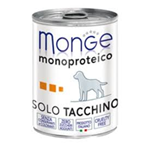 MONGE DOG LATTINA SOLO TACCHINO GR 400