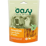 OASY SNACK DOG INVOLTINI FILETTO POLLO GR 350