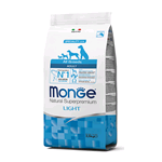 MONGE DOG ALL BREEDS LIGHT SALMONE KG 12