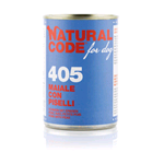 NATURAL CODE DOG 405 MAIALE E PISELLI GR 400