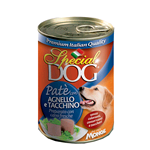 SPECIAL DOG LATTINA PATE' AGNELLO E TACCHINO GR 400