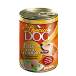 SPECIAL DOG LATTINA PATE' POLLO E CONIGLIO GR 400