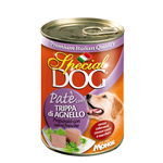 SPECIAL DOG LATTINA PATE' TRIPPA E AGNELLO GR 400
