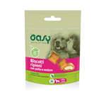OASY SNACK DOG BISCOTTI RIPIENI POLLO E VERDURE GR 80