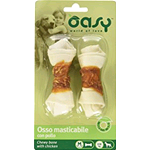 OASY SNACK DOG OSSO MASTICABILE CON POLLO TG M GR 56