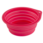 LEOPET CIOTOLA DA VIAGGIO IN SILICONE 500 ml