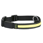 LEOPET COLLARE LUMINOSO ""LIGHT & REFLEX"", VISIBILE FINO A 500 METRI"