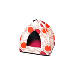 LEOPET CUCCIA CLEO CHIC ROSSO 40X40X40H