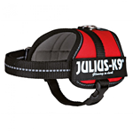 TRIXIE TX150003 JULIUS-K9 PETTORINA,BABY 2/XS-S:33-45CM,ROSSO
