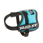 TRIXIE TX150012 JULIUS-K9 PETTORINA,BABY 2/XS-S:33-45CM,AZZURRO