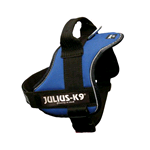 TRIXIE TX150302 JULIUS-K9 PETTORINA,MIS.0/M-L:58-76CM,BLU