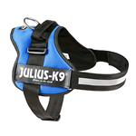 TRIXIE TX150402 JULIUS-K9 PETTORINA,MIS.1/L:66-85CM,BLU