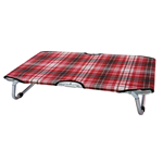 LEOPET BRANDINA PIEGHEVOLE SCOZZESE ROSSO, 40X60