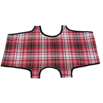 LEOPET TELO RICAMBIO BRANDINA PIEGHEVOLE SCOZZESE ROSSO, 40x60 cm