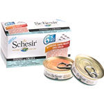 SCHESIR CAT MULTIPACK TONNO E ORATA 6X 50 GR