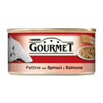 GOURMET RED FETTINE SALMONE SPINACI GR 195