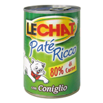 LECHAT CAT LATTINA PATE' CONIGLIO LATTINA GR 400