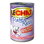 LECHAT CAT LATTINA PATE' ORATA E PESCE BIANCO LATTINA GR 400