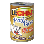 LECHAT CAT LATTINA PATE' PROSCIUTTO E LEPRE LATTINA GR 400