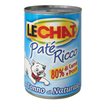 LECHAT CAT LATTINA PATE' TONNO NATURALE LATTINA GR 400