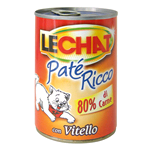 LECHAT CAT LATTINA PATE' VITELLO LATTINA GR 400
