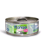 MONGE CAT LATTINA DELICATE POLLO ASPARAGI GR 80