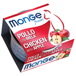 MONGE CAT LATTINA FRUITS POLLO CON MELA GR 80