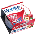 MONGE CAT LATTINA FRUITS TONNO CON MELA GR 80