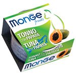 MONGE CAT LATTINA FRUITS TONNO CON PAPAYA GR 80