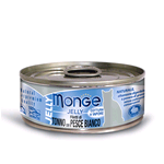 MONGE CAT LATTINA JELLY TONNO PESCE BIANCO GR 80