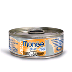 MONGE CAT LATTINA JELLY TONNO SALMONE GR 80