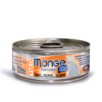 MONGE CAT LATTINA NATURAL TONNO PINNE GIALLE SALMONE GR 80
