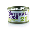 NATURAL CODE 21 TONNO AGNELLO E PATATE IN JELLY GR 85