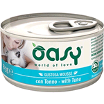 OASY CAT MOUSSE TONNO GR 85