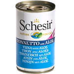 SCHESIR CAT LATTINA KITTEN TONNO ALOE GR 140