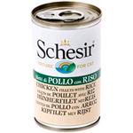 SCHESIR CAT LATTINA POLLO RISO GR 140*