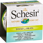 SCHESIR CAT LATTINA TONNO ORATA BRODO PESCE GR 70 CF 12